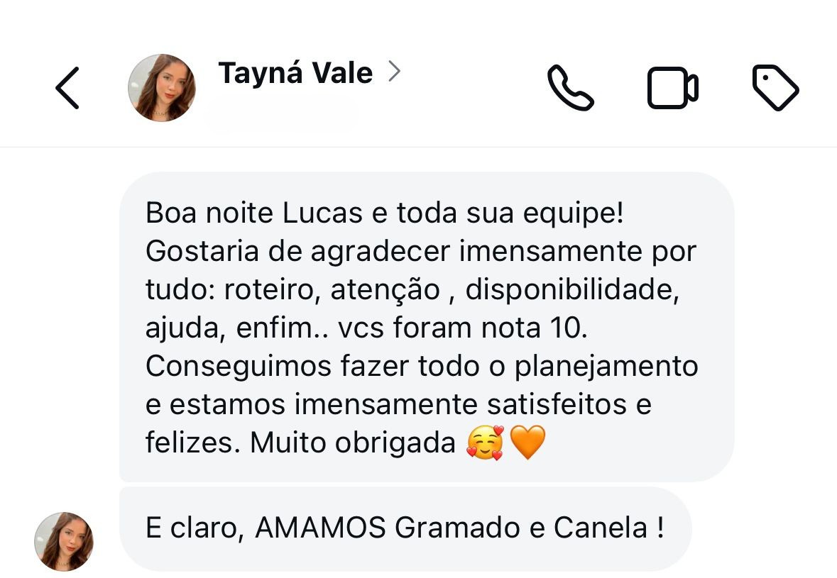 Depoimento nota 10
