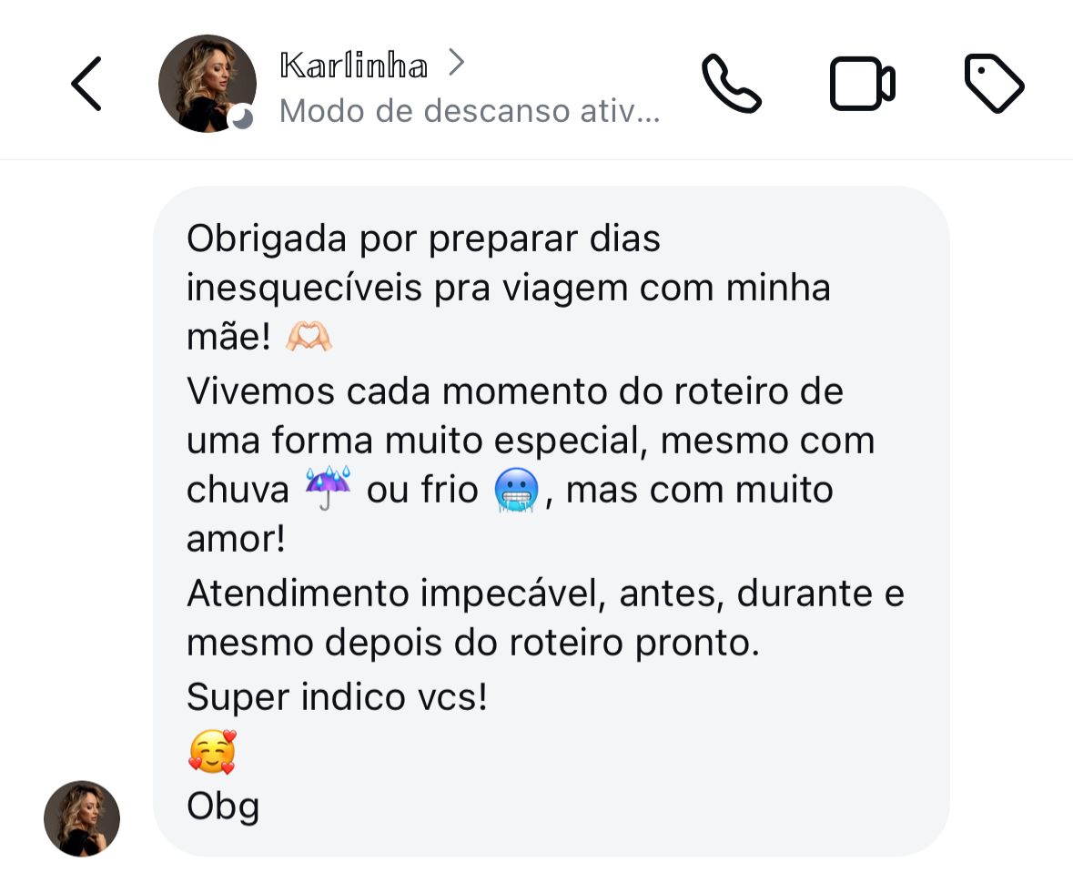 Depoimento sobre aproveitamento em família