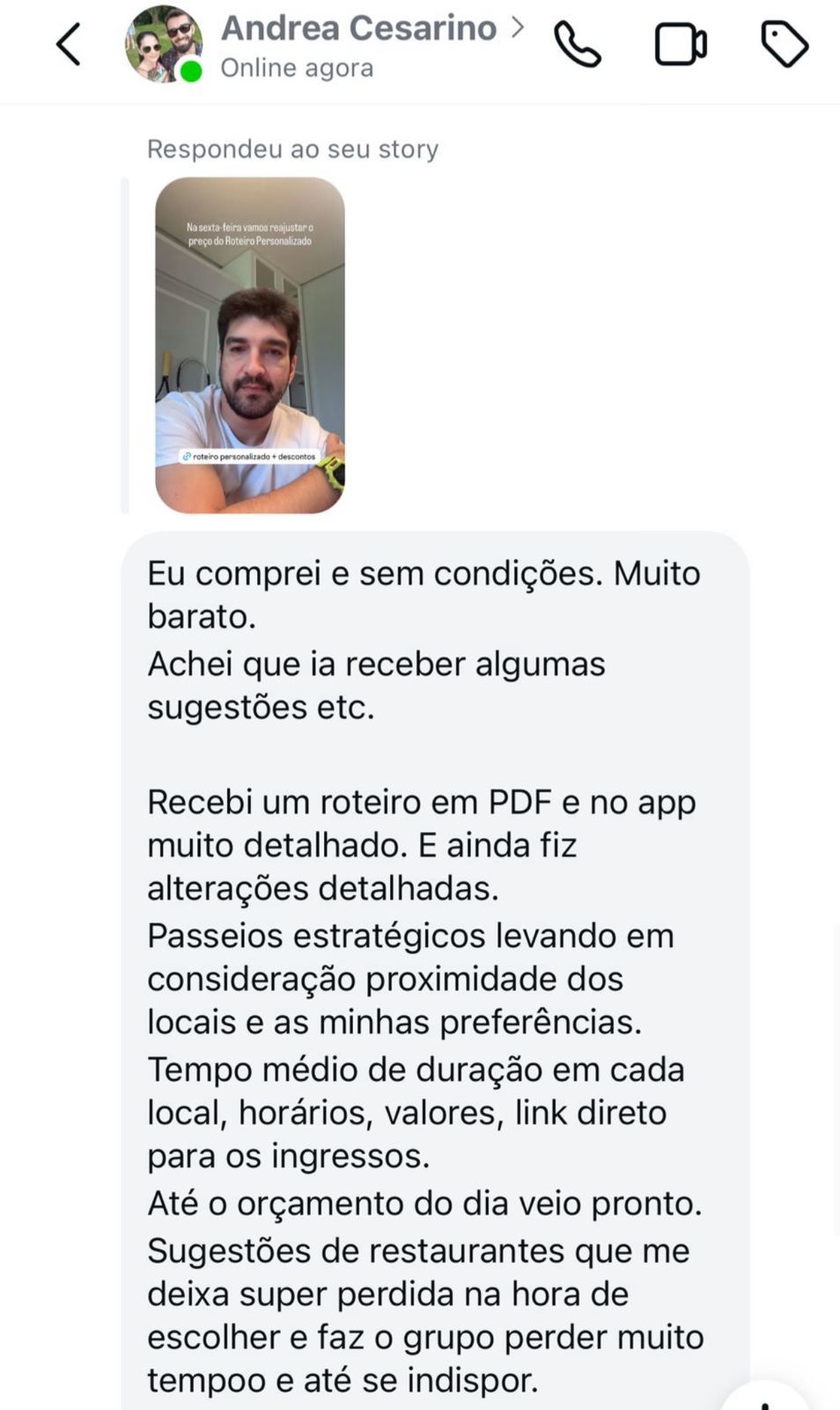 DEPOIMENTO ROTEIRO PERSONALIZADO5