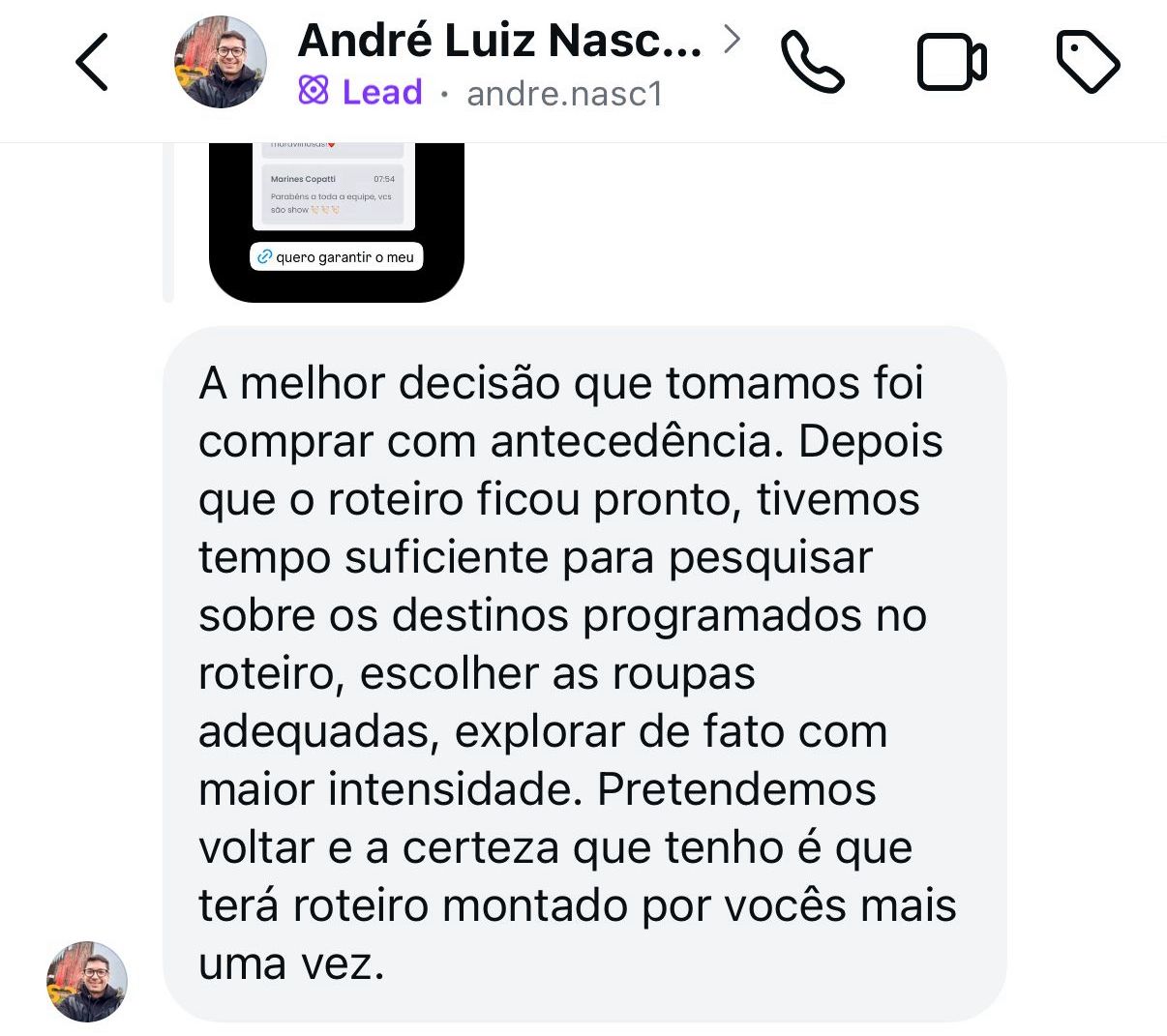 DEPOIMENTO ROTEIRO PERSONALIZADO2